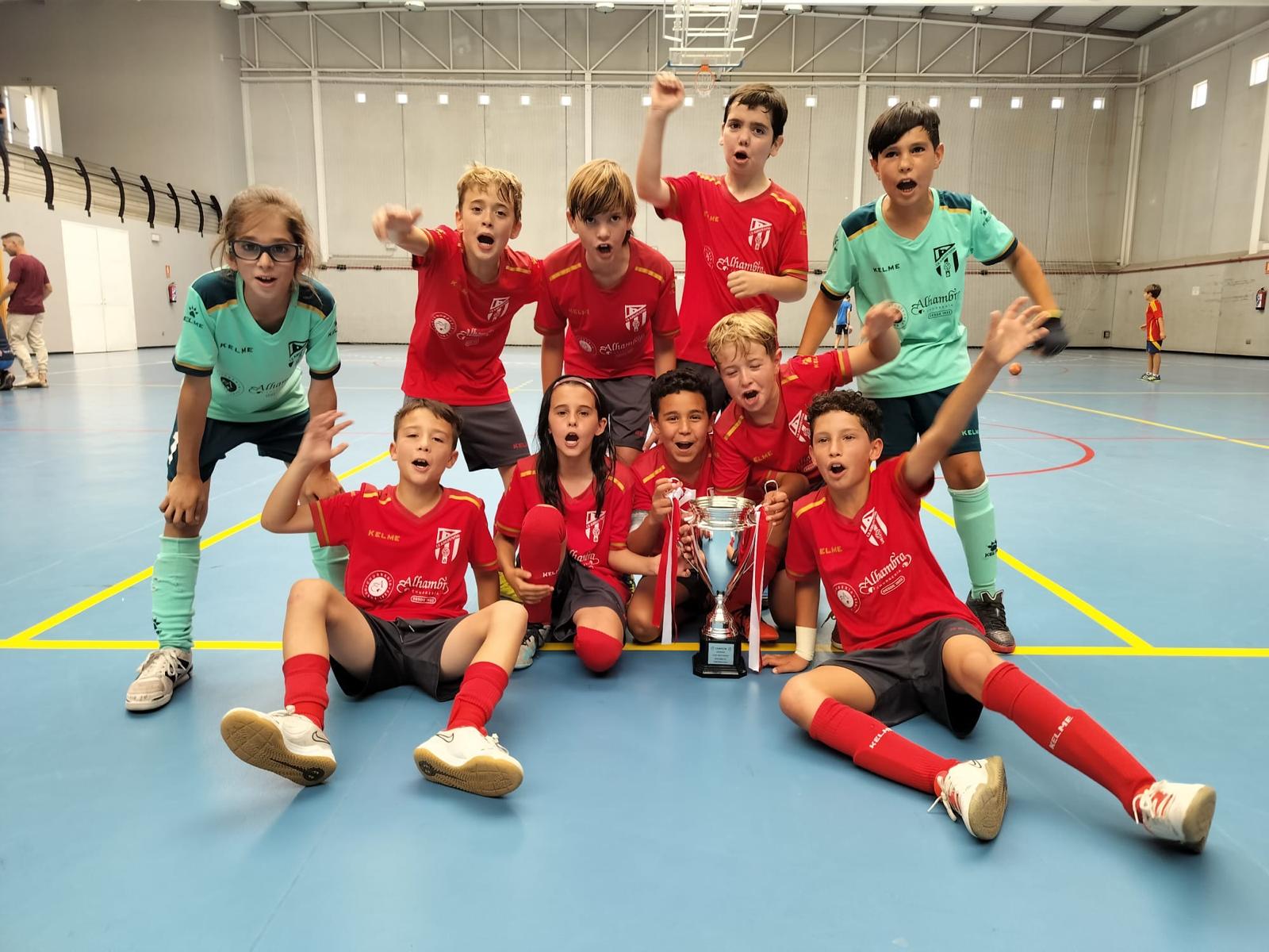 En este momento estás viendo El benjamín Churrería Alhambra Albolote FS se proclama campeón de la Copa Diputación