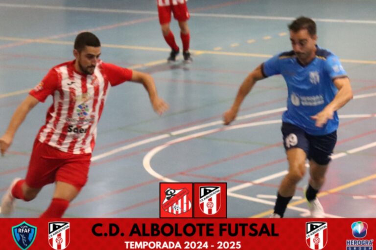 Lee más sobre el artículo El HEROGRA Albolote FS cae en la ida de la final de la Copa RFAF ante el Sporting FS Almería (7-2)