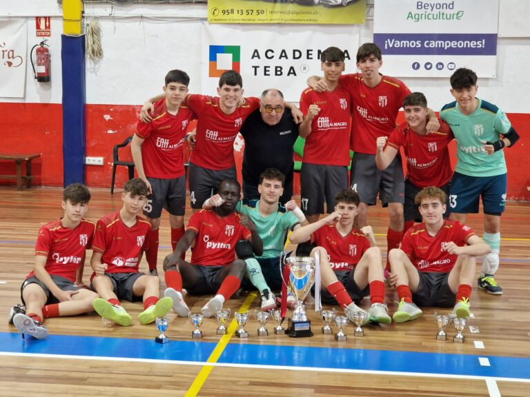 Lee más sobre el artículo El juvenil ‘B’ PYLTIN Albolote FS finaliza la temporada como campeón de liga en Segunda Andaluza
