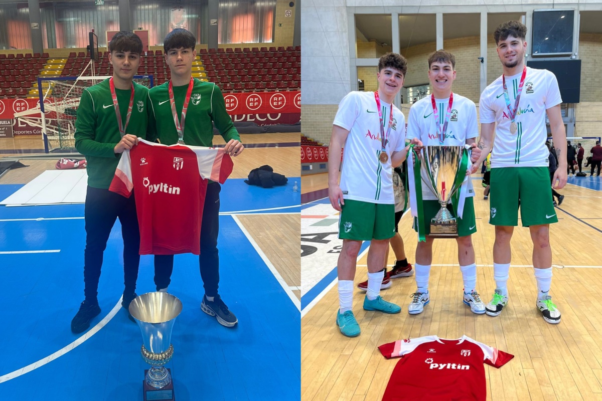 En este momento estás viendo El C.D Albolote Futsal, protagonista en los éxitos de las Selecciones Andaluzas sub19 y sub16 en los Campeonatos de España